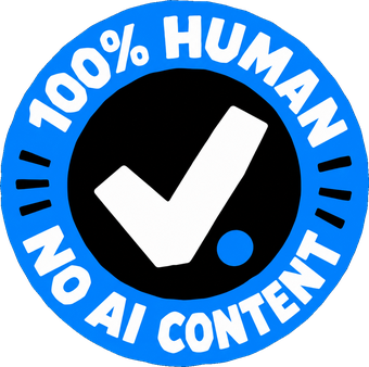 100% human. no AI content.